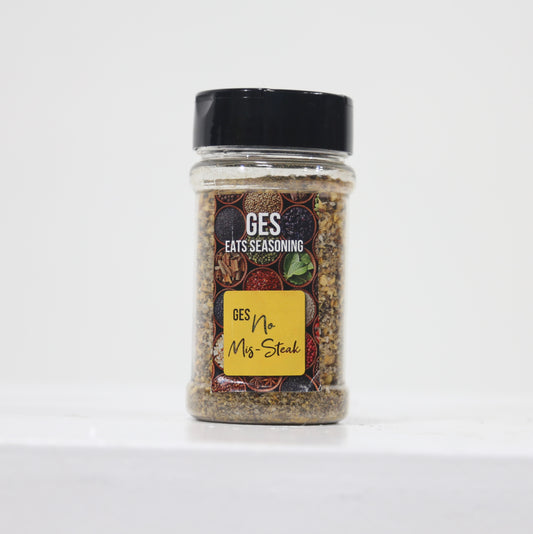 5.5oz| GES No Mis-Steak Seasoning